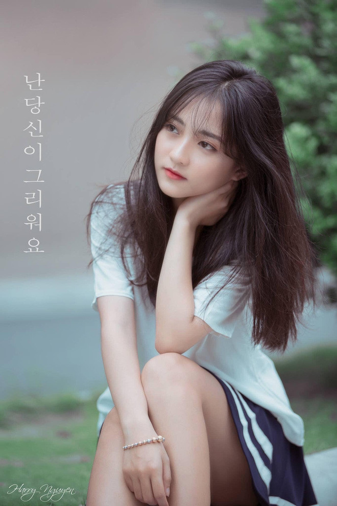 Ai nấy đều hết lời khen ngợi nhan sắc dễ thương, nụ cười lịm tim của cô bạn.