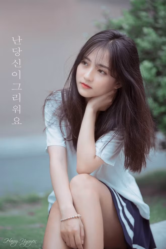 Ai nấy đều hết lời khen ngợi nhan sắc dễ thương, nụ cười lịm tim của cô bạn.