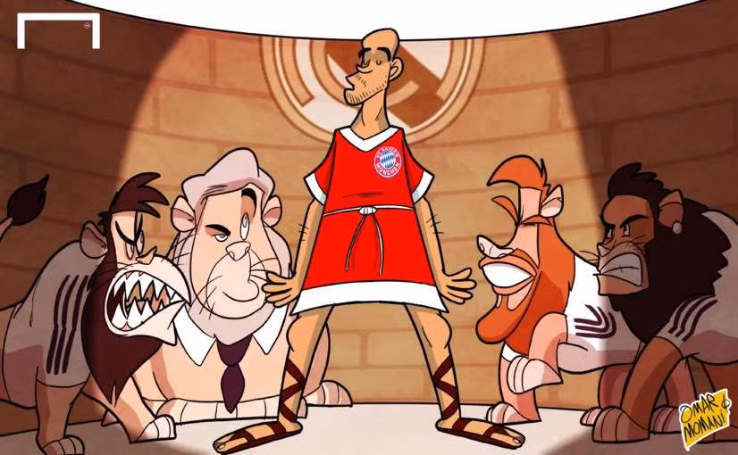 Pep Guardiola là miếng mồi ngon cho những chú sư tử Real Madrid.