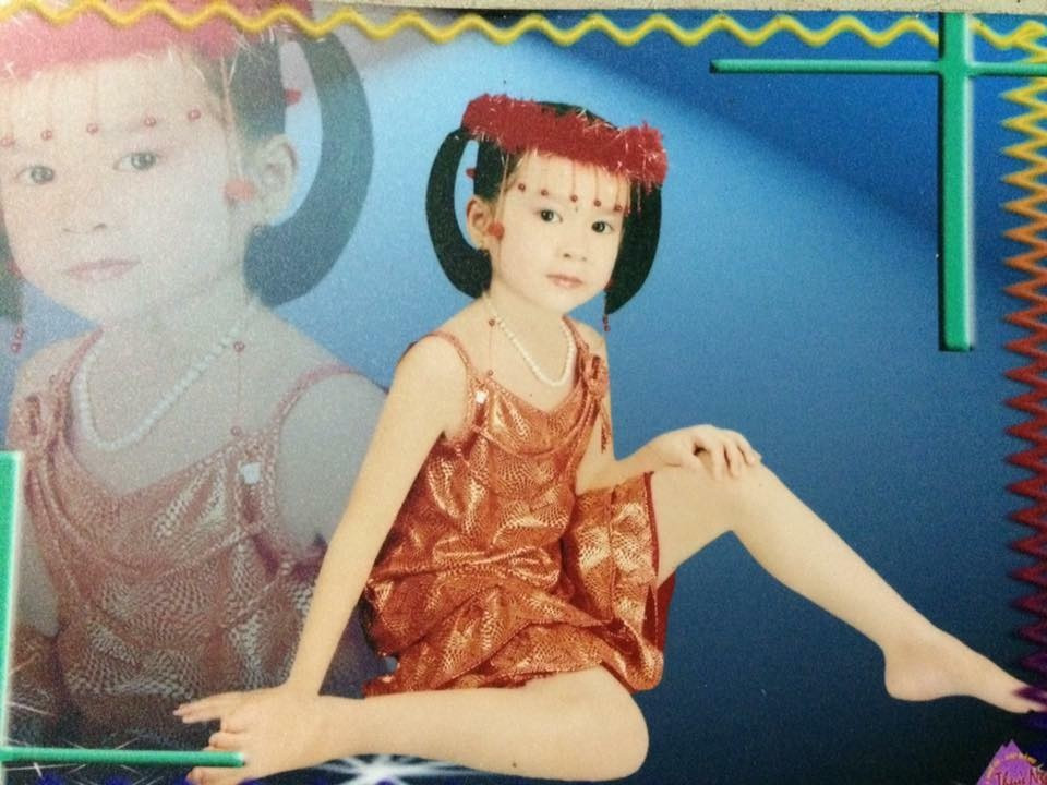Mới đây, trào lưu khoe ảnh thuở nhỏ bất ngờ quay trở lại trên mạng xã hội và được nhiều người yêu thích. Ảnh: Đinh Thúy Hồng.