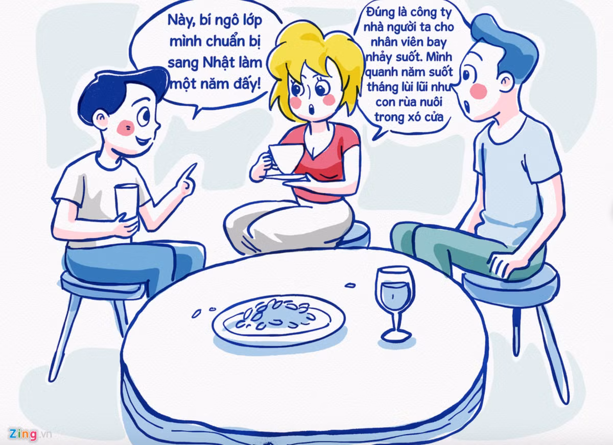 Giới trẻ hiện nay không ai muốn làm trong một môi trường gò bò kiểu 8 giờ vào làm và 5 giờ tan sở bởi như vậy vừa nhàm chán lại vừa không có nhiều cơ hội tiếp xúc với nhiều mối quan hệ. Ảnh: Zing.vn