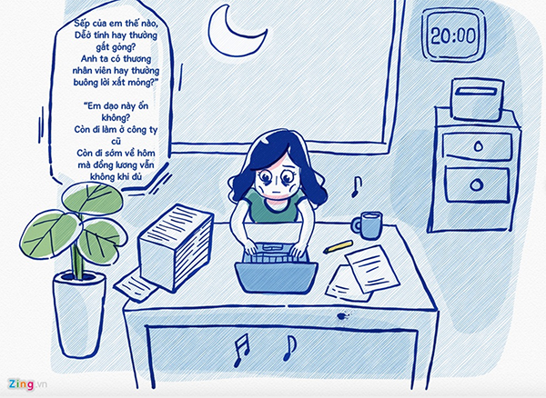 Thường xuyên bắt nhân viên tăng ca, công việc ứ đọng khiến hầu hết mọi người rơi vào trạng thái kiệt sức. Không một ai muốn ngồi hơn 10 tiếng để làm việc cả bởi khi mệt mỏi, công việc thường kém hiệu quả. Ảnh: Zing.vn