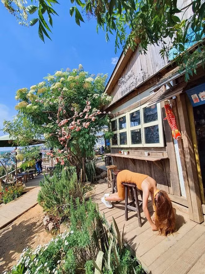 Phiên bản gốc của trong bộ ảnh du lịch Đà Lạt của Minh Châu chính là trào lưu chụp ảnh với tư thế ngã úp mặt khi bước ra khỏi chiếc xe hơi, với những món đồ hiệu rơi tự do trên mặt đất.