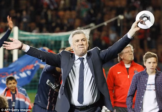  Mùa giải năm nay, dàn sao của Ancelotti vẫn đang thể hiện màn trình diễn xuất sắc ở cả 3 đấu trường mà mình đang tham dự là La Liga, Champions League và cúp nhà Vua. Thành tích của cựu HLV của AC Milan với Real trong năm qua là thắng 50, hòa 6, thua 7 và giành tới 4 danh hiệu. Ông là ứng cử viên nặng ký cho danh hiệu HLV xuất sắc nhất thế giới 2014 của FIFA.