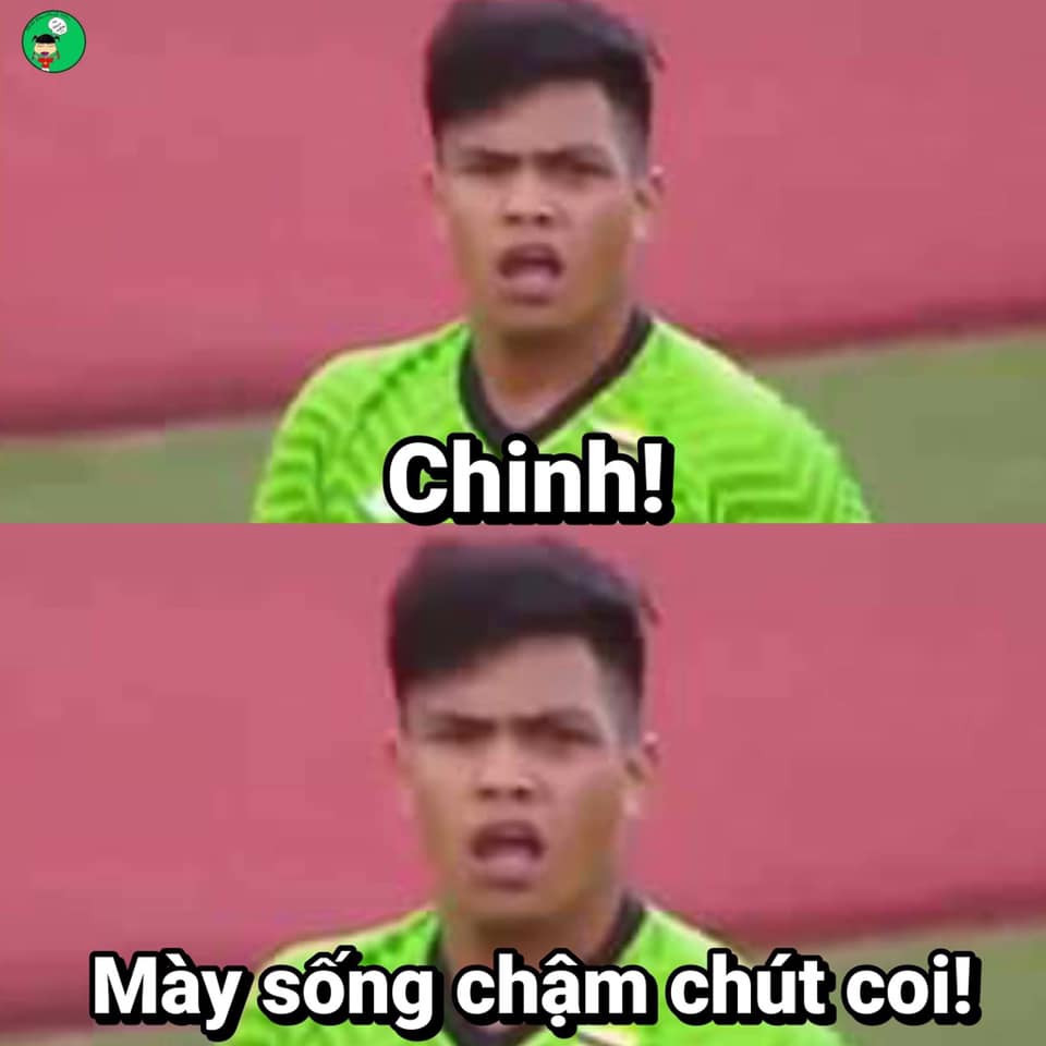 Những pha ghi bàn của Hà Đức Chinh khiến thủ thành đội bạn "giận tím người".