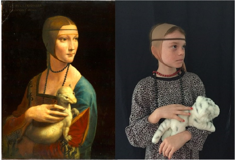 Vậy là chẳng cần phải đến tận viện bảo tàng, bạn có thể thưởng thức các tác phẩm nghệ thuật đặc sắc ngay tại mà nhân vật có thể là chính bạn.