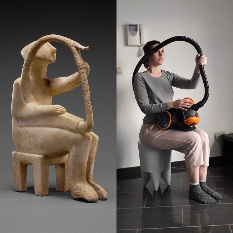 Theo đó, người tham gia trào lưu này sẽ lựa chọn một tác phẩm nghệ thuật bất kỳ, thường là những bức hoạ, tượng hay mẫu tĩnh vật nổi tiếng để hoá trang sao cho thật giống rồi chụp hình lại, đăng tải lên mạng xã hội Twitter - nơi thử thách được khởi xướng.