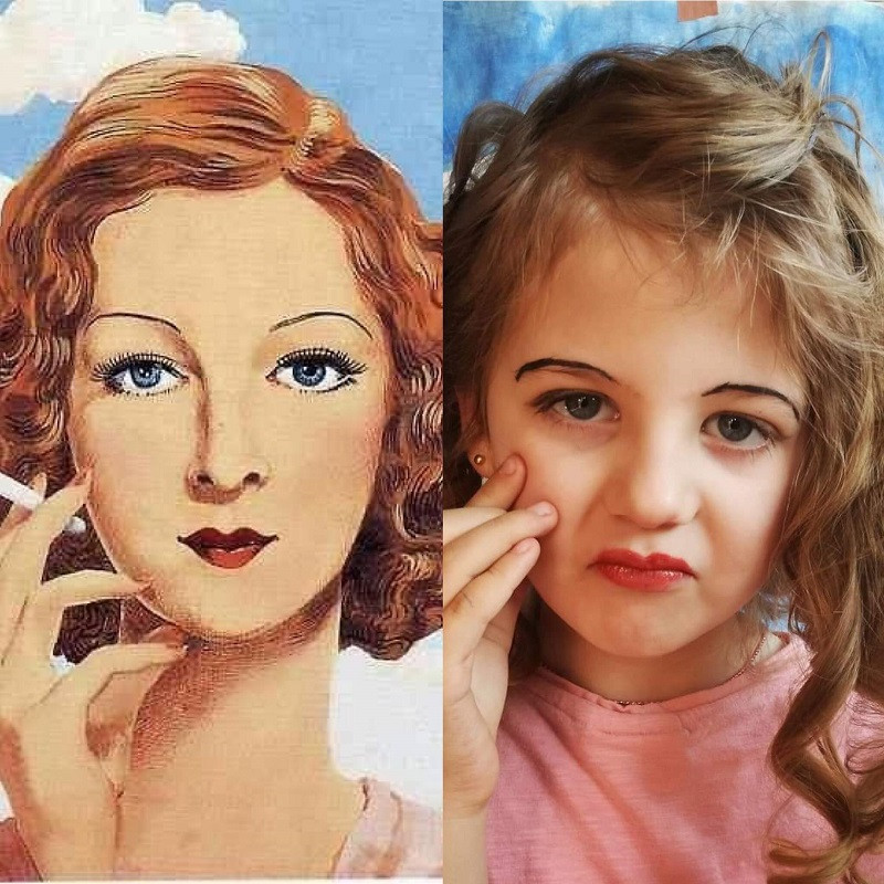 "Chúng tôi thách thức bạn tái hiện lại một tác phẩm nghệ thuật với các đồ vật (và con người) trong ngôi nhà bạn. Hãy chọn tác phẩm nghệ thuật yêu thích của bạn. Tìm ba thứ nằm quanh nhà bạn. Tái hiện tác phẩm với những món đồ đó. Và đừng quên chia sẻ với chúng tôi" - Viện bảo tàng viết.