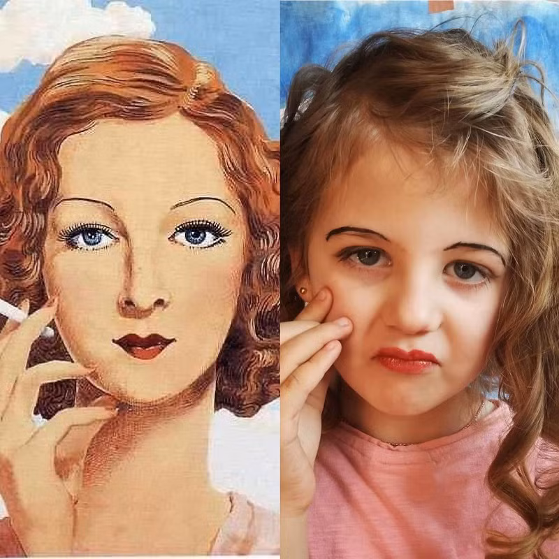 "Chúng tôi thách thức bạn tái hiện lại một tác phẩm nghệ thuật với các đồ vật (và con người) trong ngôi nhà bạn. Hãy chọn tác phẩm nghệ thuật yêu thích của bạn. Tìm ba thứ nằm quanh nhà bạn. Tái hiện tác phẩm với những món đồ đó. Và đừng quên chia sẻ với chúng tôi" - Viện bảo tàng viết.