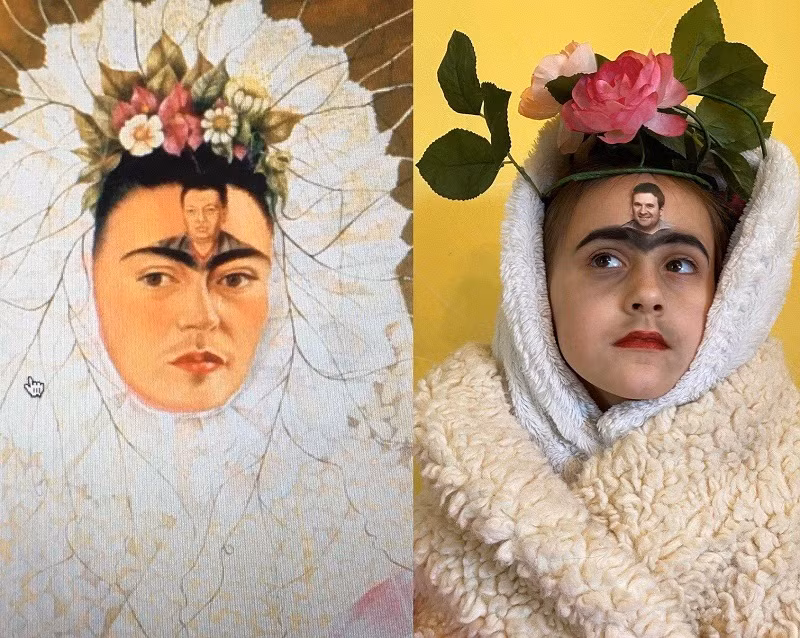 Giống y sì đúc từ lông mày đến râu.