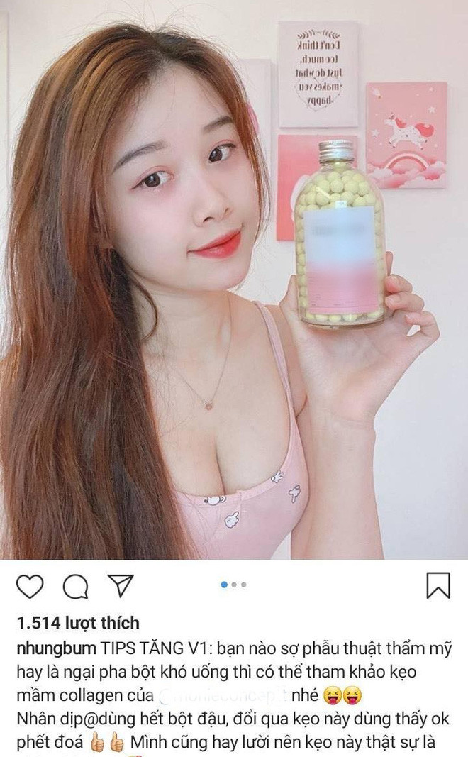 Sau Nhật Lê, Hoàng Anh Ốc,...Nhung Bum, bạn gái Văn Toàn là cái tên tiếp theo gia nhập hội bạn gái cầu thủ làm KOL trên mạng xã hội và bị tố PR không có tâm, cùng lúc quảng cáo nhiều sản phẩm với một công dụng giống y hệt nhau.