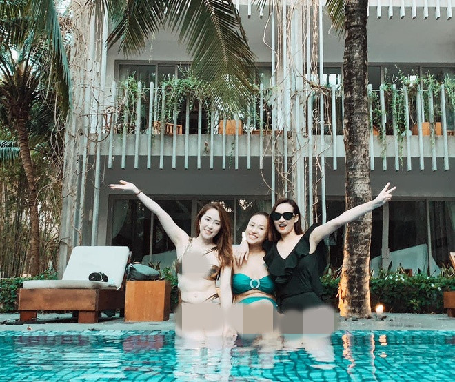 Họ đã có những ngày vui chơi thoải mái trong dịp đám cưới của Phanh Lee.