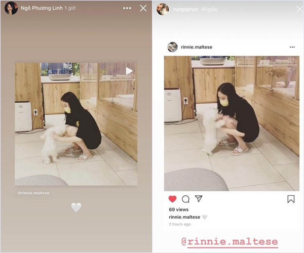 Trả lời về nghi án chia tay, Linh Rin xác nhận việc gỡ bỏ hình ảnh về bạn trai. Cô cho biết, ở thời điểm hiện tại bản thân chỉ muốn cân bằng lại cuộc sống và cần có thời gian suy nghĩ thêm.