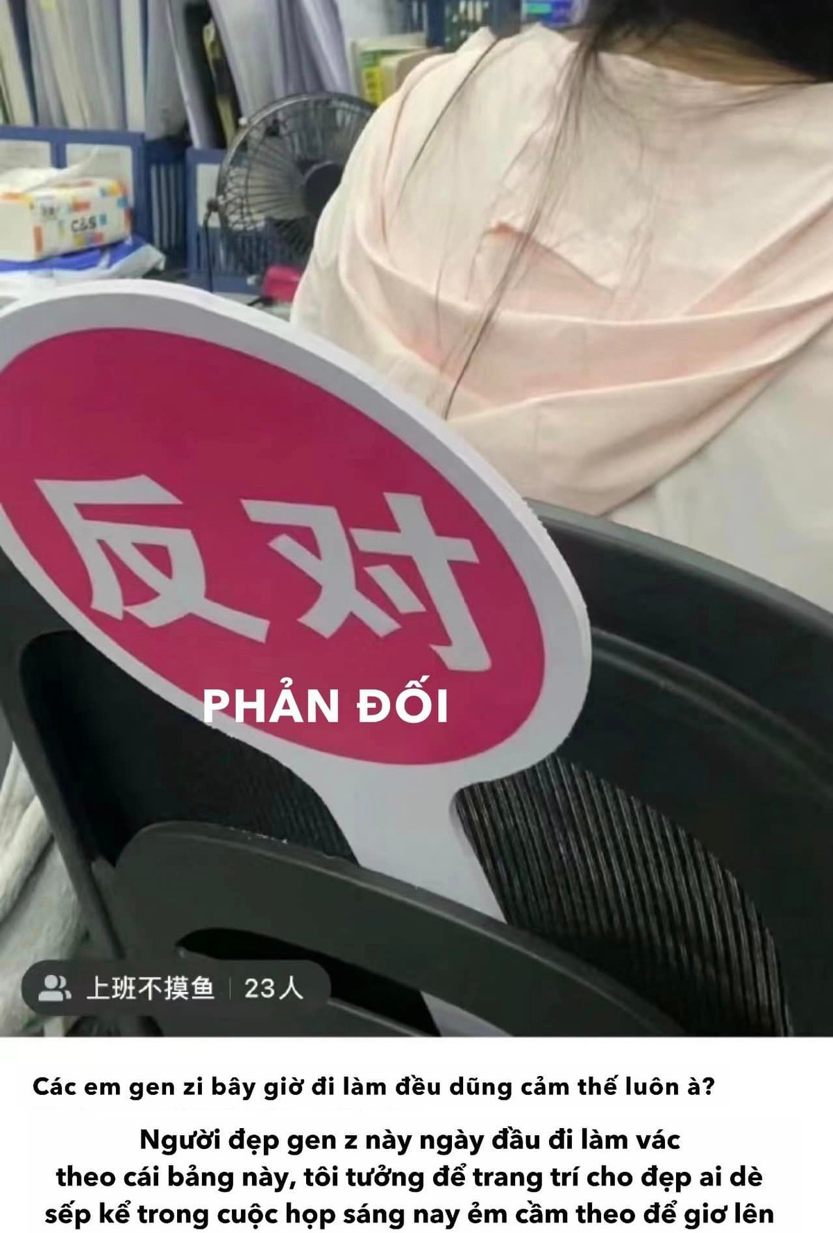 Gen Z luôn có những cách đặc biệt để bày tỏ thái độ.