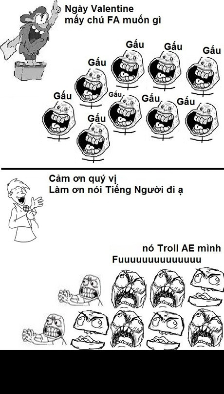 Một trò đùa quái ác với dân FA.
