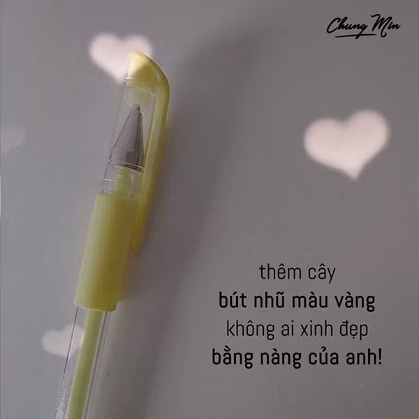 Bộ ảnh được đánh giá ngôn tình, dễ thương, phù hợp cho những cô, cậu bạn nào có ý định tỏ tình với crush.