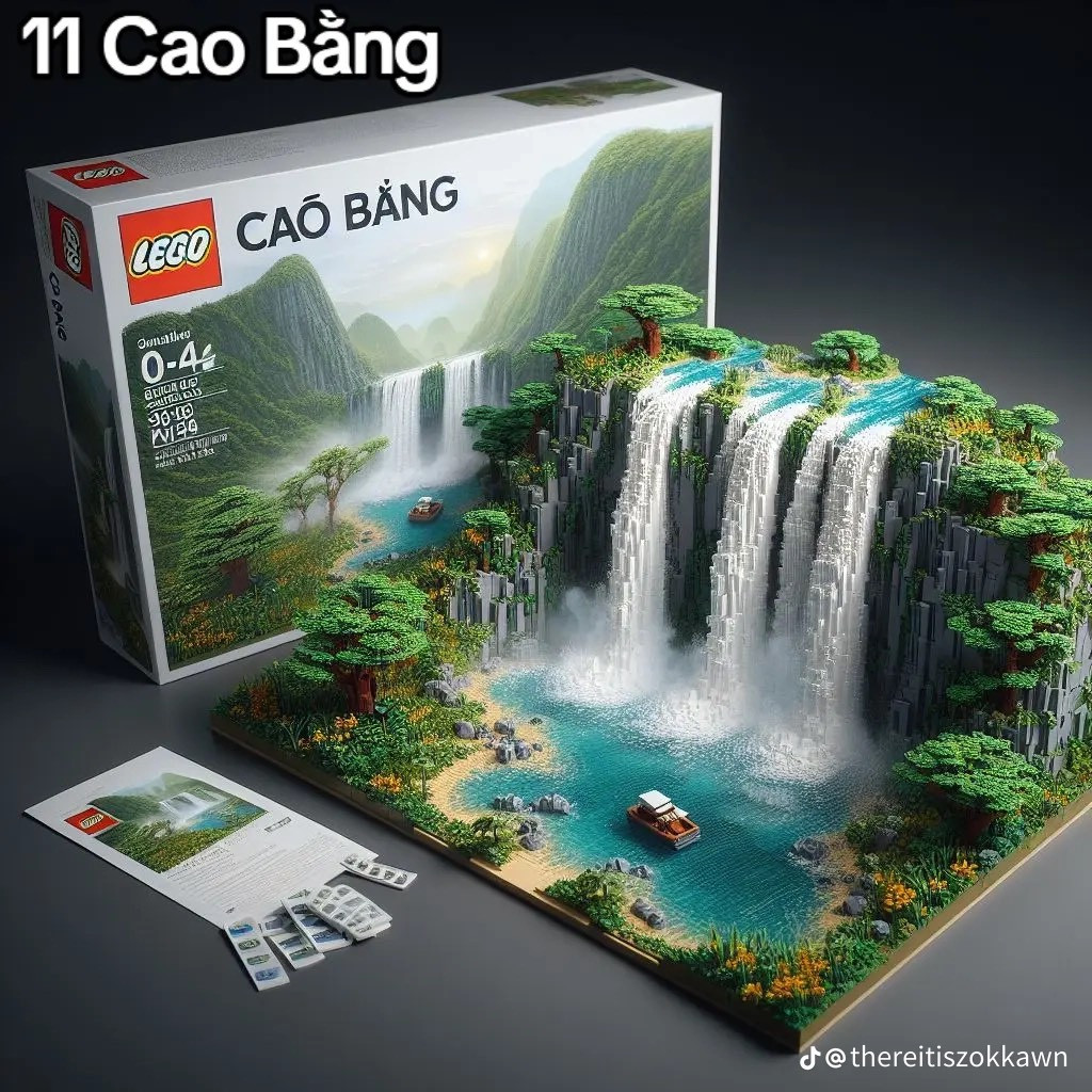 Bộ lego Cao Bằng.