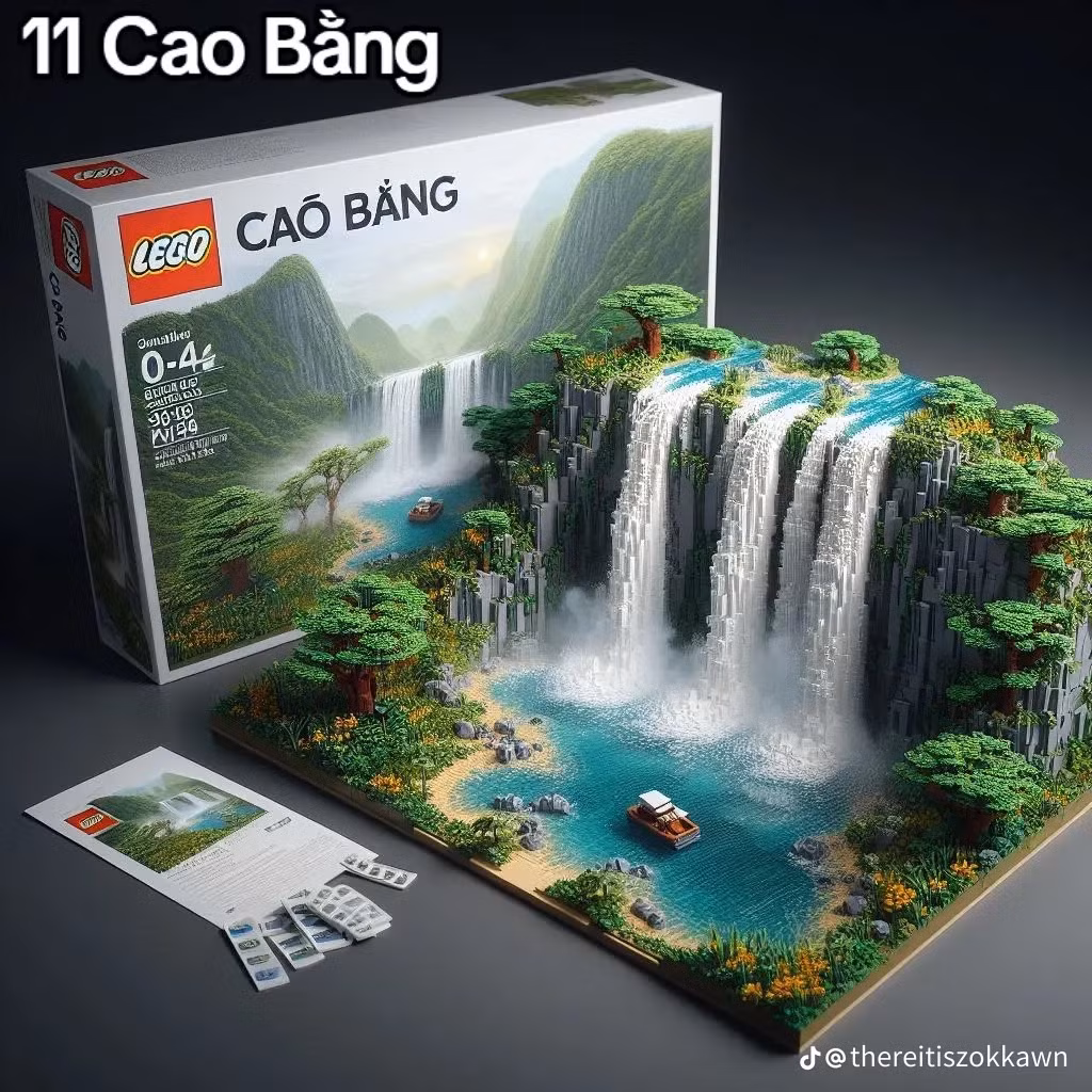 Bộ lego Cao Bằng.