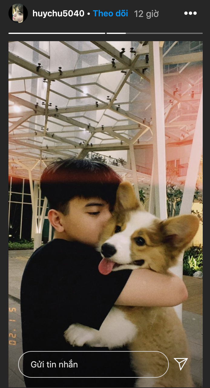 Huy Chu là người khá kín tiếng trên mạng xã hội. Cậu chàng chỉ đăng tải duy nhất một tấm ảnh, thỉnh thoảng cập nhật story, ấy vậy mà tài khoản đã sở hữu hơn 2.000 lượt theo dõi.