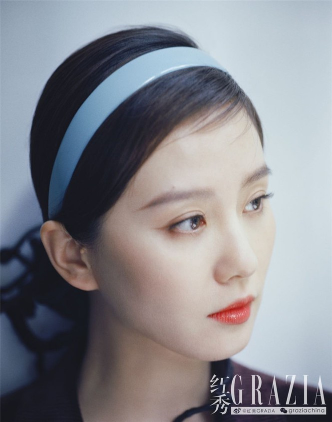 Nhan sắc mỹ nhân họ Lưu được đánh giá càng ngắm càng đẹp.