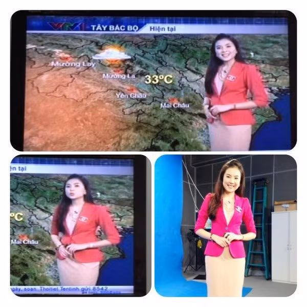 BTV Mai Ngọc từng gây ấn tượng mạnh với khán giả truyền hình và tạo dấu ấn riêng bắt đầu từ hình ảnh tác nghiệp trong cơn bão Haiyan vào tháng 8/2013. Cô được mệnh danh là "cô nàng thời tiết".