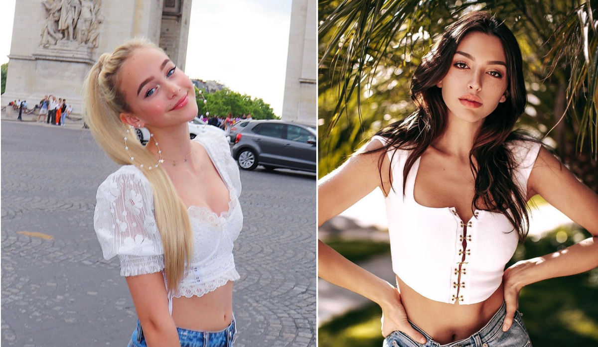 Bên cạnh đó, nhan sắc của Havanna còn được nhiều dân mạng so sánh với Celine Farach (phải, 23 tuổi) - gương mặt cũng từng gây bão tại Việt Nam và được mệnh danh là "cô gái đẹp nhất mạng xã hội" sau clip khoe dáng trong bộ bikini. Cả hai đều có vẻ ngoài hợp xu hướng hiện nay như vóc dáng thon thả, gương mặt xinh xắn.