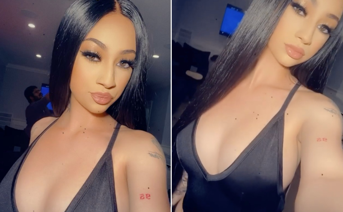 Những ngày qua, Bregoli khiến dân mạng tranh cãi khi xuất hiện trong một clip đăng trên trang cá nhân với vẻ ngoài khác biệt. Nhiều người cho rằng 10X nhuộm da nâu để thay đổi phong cách. Sau đó, nữ rapper 17 tuổi giải thích cô chỉ make up theo tông trầm cho một buổi chụp ảnh mẫu. Cô tự nhận mình sống nổi loạn nhưng không mong muốn mọi người bình phẩm bề ngoài của mình, trong khi dịch bệnh mới là điều cần được quan tâm nhất hiện nay. Ảnh: Instagram NV.