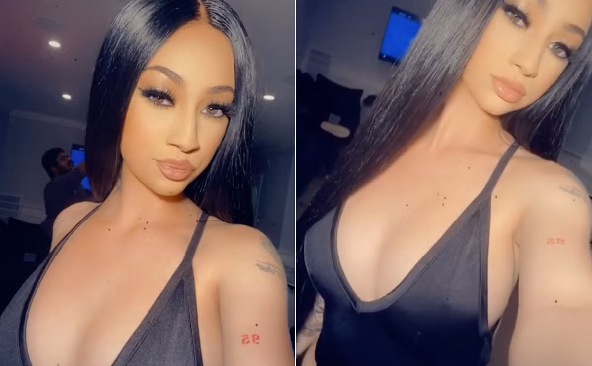 Những ngày qua, Bregoli khiến dân mạng tranh cãi khi xuất hiện trong một clip đăng trên trang cá nhân với vẻ ngoài khác biệt. Nhiều người cho rằng 10X nhuộm da nâu để thay đổi phong cách. Sau đó, nữ rapper 17 tuổi giải thích cô chỉ make up theo tông trầm cho một buổi chụp ảnh mẫu. Cô tự nhận mình sống nổi loạn nhưng không mong muốn mọi người bình phẩm bề ngoài của mình, trong khi dịch bệnh mới là điều cần được quan tâm nhất hiện nay. Ảnh: Instagram NV.