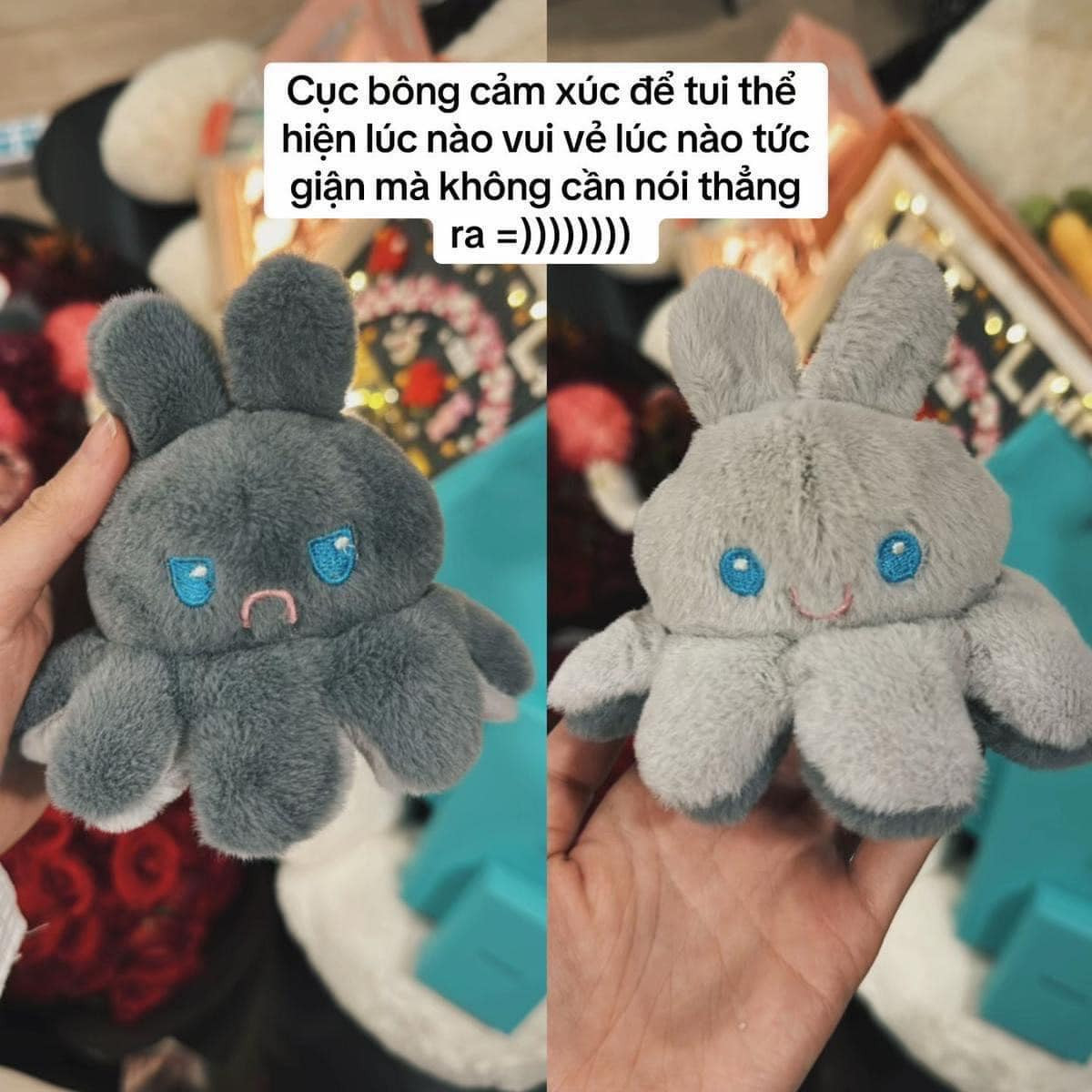 Những món quà từ nhỏ đến to đều chứa chan đong đầy tình cảm của người tặng.