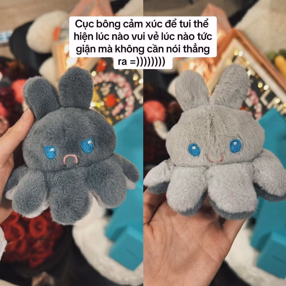 Những món quà từ nhỏ đến to đều chứa chan đong đầy tình cảm của người tặng.