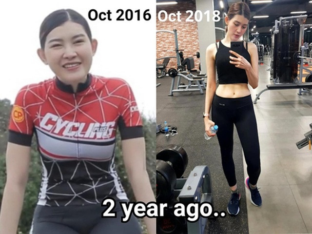 Ít ai biết, trước khi có được thân hình "ngàn người mơ" này, nữ VĐV đua xe đạp Yuii Wadee từng thừa cân với thân hình mũm mĩm và gương mặt tròn vo.