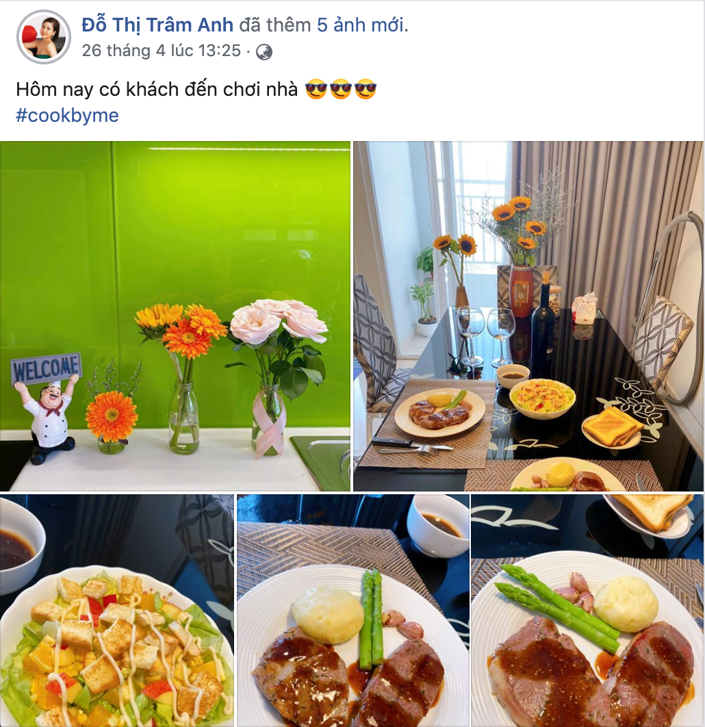 Hậu scandal lộ clip nóng cách đây 1 năm, liệu có phải Trâm Anh đang xây dựng hình tượng hot girl vừa xinh đẹp, tài giỏi lại đảm đang?