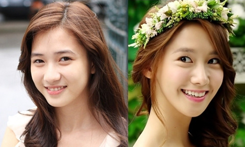 Thậm chí, không ít người nhận xét Trâm Anh còn xinh đẹp hơn sao Hàn này. Nhiều khán giả cho rằng nụ cười và ánh mắt của Trâm Anh không khác Yoona.