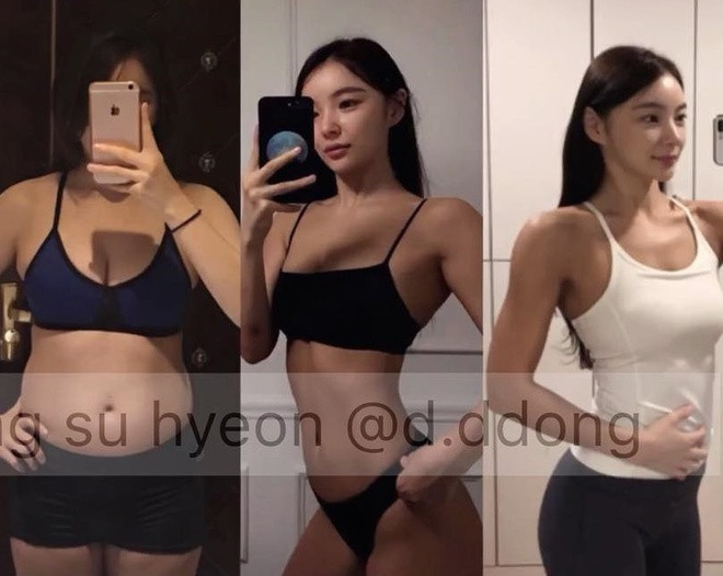 Hwang Su Hyeon từng là một nhà thiết kế web có thân hình cân đối, gương mặt sáng. Tuy nhiên, năm 2017, cô mắc căn bệnh suy tuyến giáp. Chứng bệnh này khiến HLV thể hình Su Hyeon tăng cân chóng mặt dù ăn uống kém. Từ cô gái có thân hình mảnh khảnh, 9X tăng hơn 20 kg, có thân hình nặng nề, thừa mỡ.