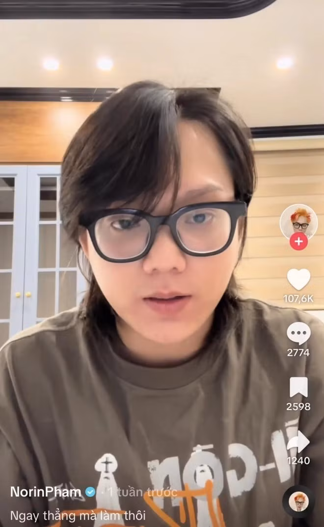 Trước sự việc đó, Phạm Thoại đã lên video giải thích vụ việc với tuyên bố "cần lấy lại danh dự cho bản thân". Tiktoker này cho rằng là do chị P năn nỉ mình nhận job chứ bản thân anh không ép: "Khi đến sự kiện Thoại cũng quay chụp đầy đủ rồi mới xin phép đi sự kiện khác, hẹn 8h30 quay lại để livestream". Ngoài ra TikToker này cũng nói rằng mức giá sản phẩm mà nhãn hàng đưa ra là khá cao, đây là thương hiệu mới nên cần deal sốc, không có giảm giá sốc thì rất khó bán