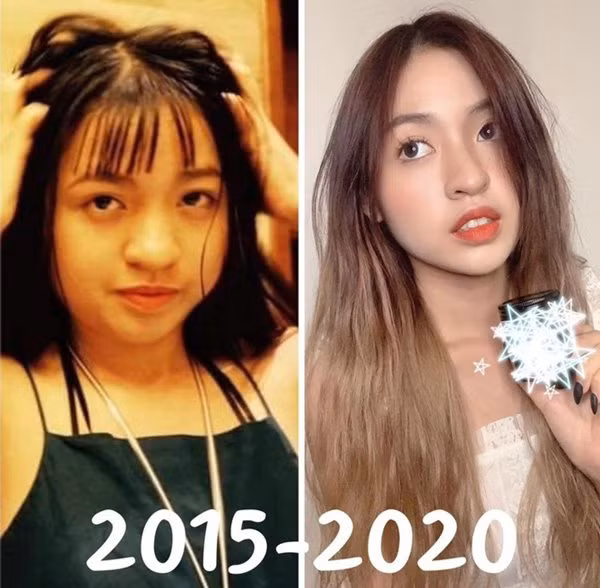 Trước đó, hot girl Tik Tok cũng chia sẻ rằng bản thân đã đi niềng răng và giảm từ 65kg xuống còn 50kg để cải thiện nhan sắc.