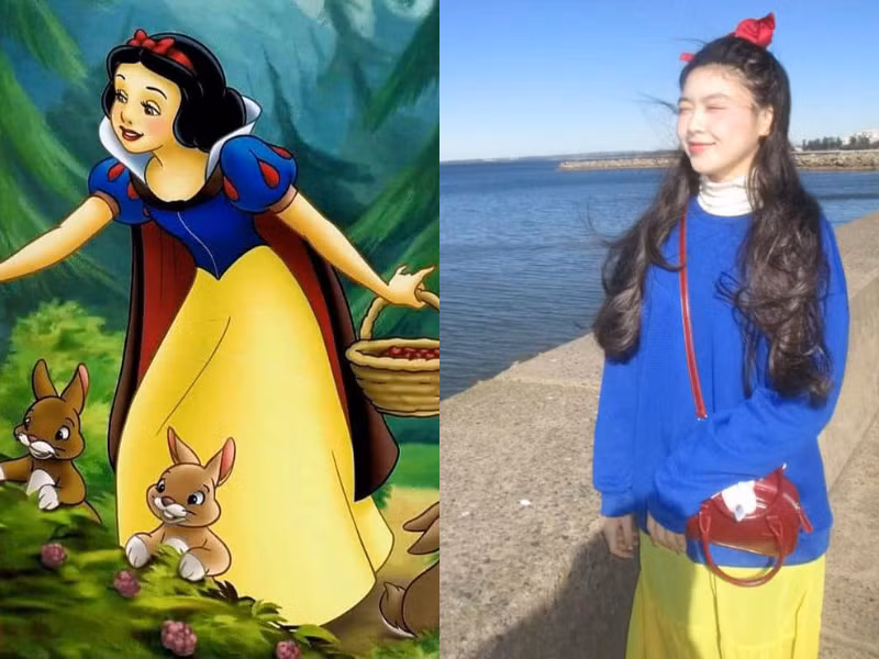 Lo Lem hoa than thanh bach tuyet, nhan sac nhu xe truyen buoc ra