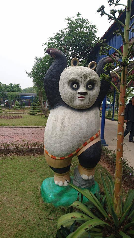 Kungfu Panda với khuôn mặt hoang mang tột độ khiến dân mạng được phen cười nắc nẻ.
