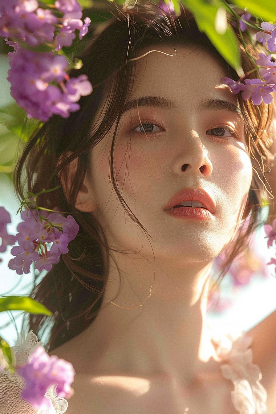 Tuy nhiên, khi để ý kỹ có thể thấy những bông hoa bằng lăng này có phần hơi lạ.