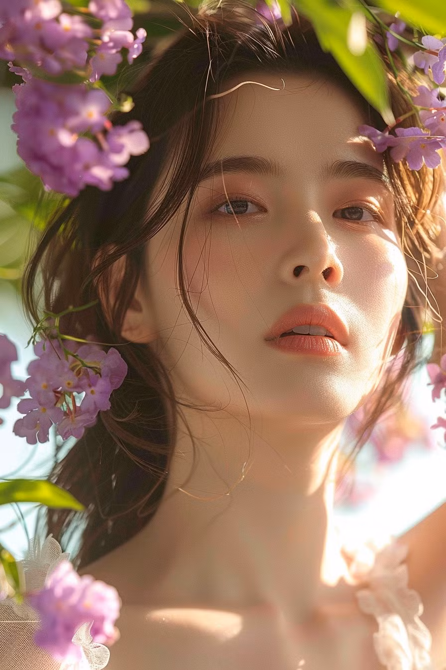 Tuy nhiên, khi để ý kỹ có thể thấy những bông hoa bằng lăng này có phần hơi lạ.