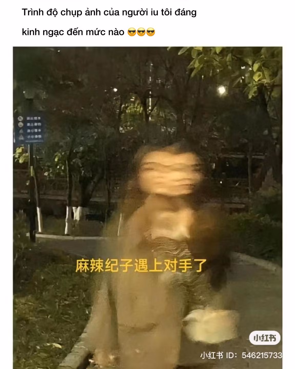 "Trình độ chụp ảnh của người yêu tôi kinh ngạc đến mức nào".