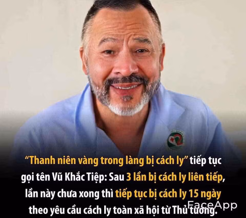 Chưa cách ly cùng khu nhà xong thì thủ tướng lại ra chỉ thị toàn xã hội ở yên trong nhà, tránh dịch bệnh lây lan. Chuỗi ngày cách ly của ông bầu nổi tiếng này hiện đã kéo dài 42 ngày và vẫn đang tiếp tục.