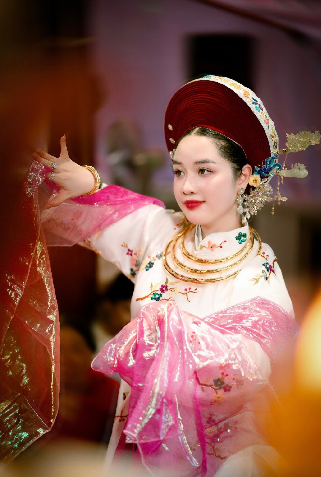 Mỹ Hoa được mệnh danh là “Thanh đồng trẻ đẹp vùng Kinh Bắc”.