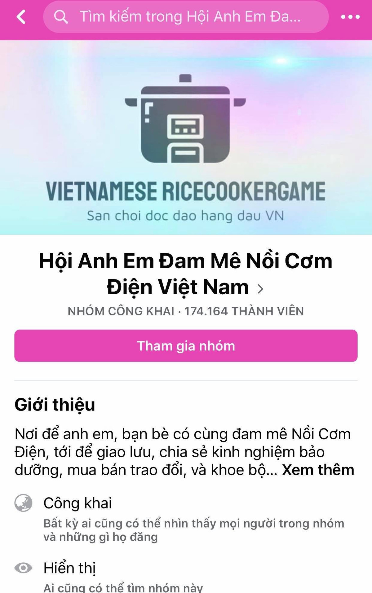Đầu năm mới Canh Tý 2020, mạng xã hội đã nhốn nháo trước trend mới vô cùng khó hiểu đó chính là mê mệt...nồi cơm điện chứ không phải chim, cây cối, quần áo thông thường. Group cho những người thích nồi cơm điện hiện tại đã có hơn 174 nghìn lượt tham gia.