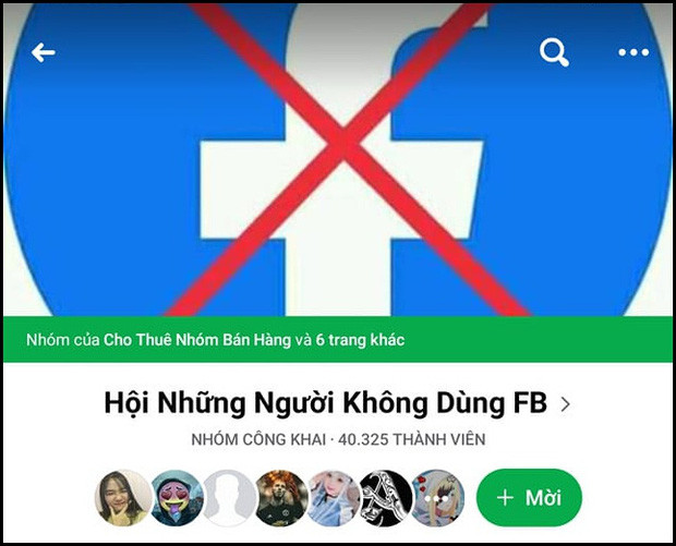 Hội những người không dùng Facebook trên Facebook gây lú cực mạnh.