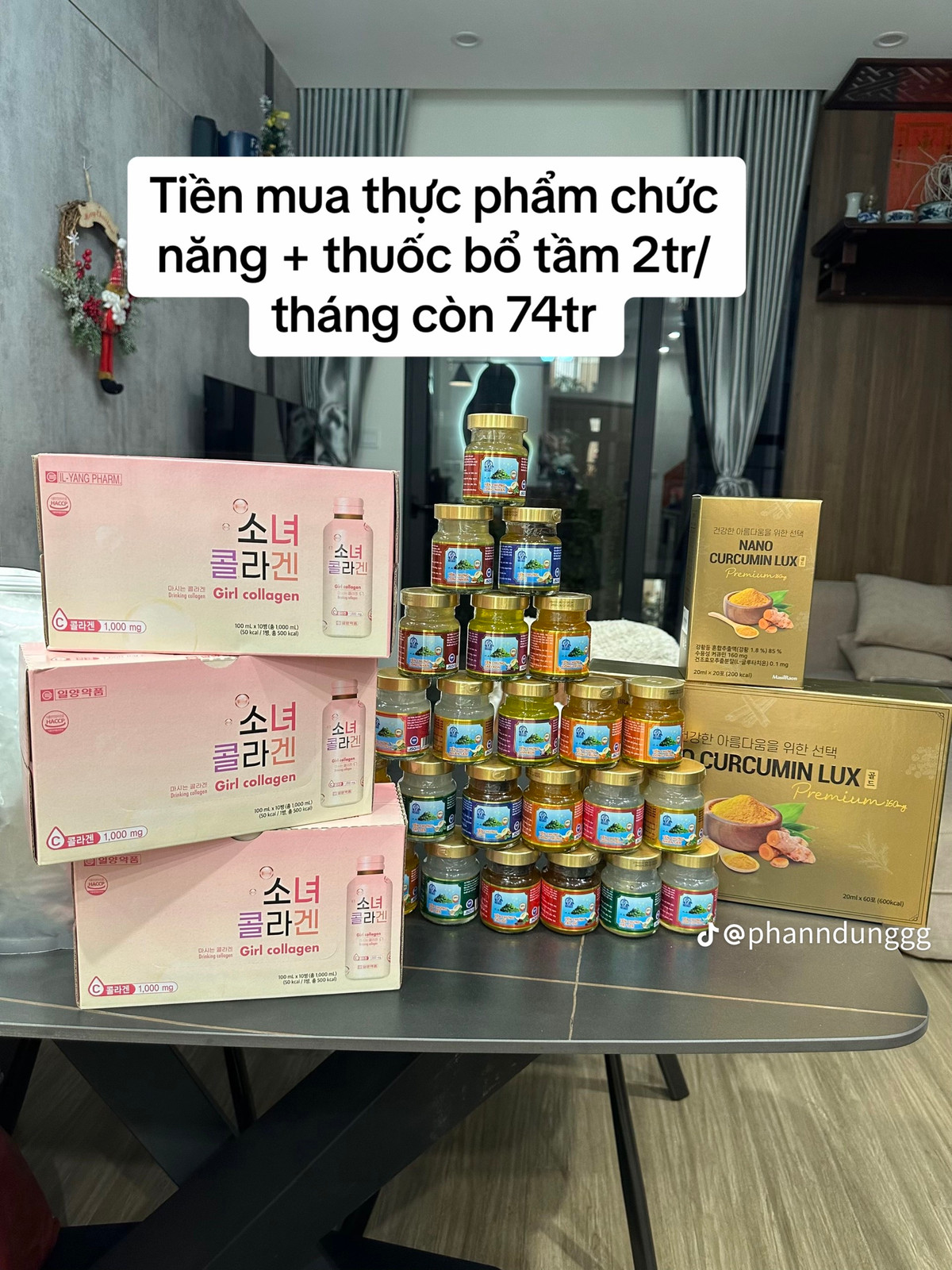 Vợ chồng này vẫn dành 1 khoản tiền để chăm sóc sức khỏe.