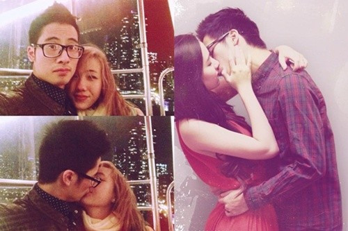 Mới đây, nhân dịp Noel, cặp đôi này lại một lần nữa làm các bạn FA phải ghen tị vì họ trao cho nhau những nụ hôn nóng bỏng nhất.