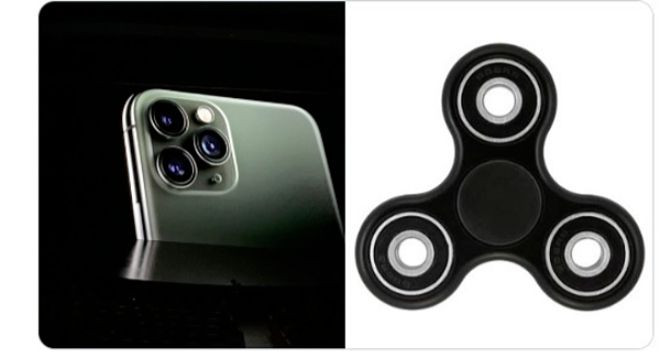 3 camera này cũng khiến CĐM nhớ ngay đến món đồ chơi ma thuật spinner.