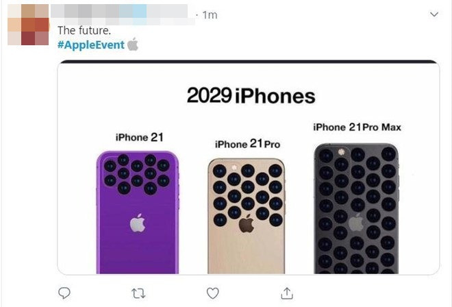 Xu hướng "nhét" camera của Apple khiến nhiều dân mạng dự đoán những chiếc iPhone trong tương lai sẽ là nỗi ám ảnh với người mắc chứng sợ lỗ.