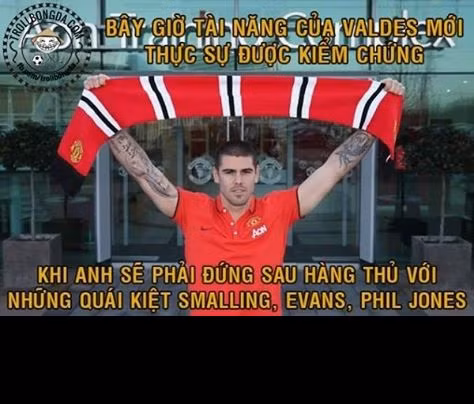  Valdes là bản hợp đồng mới nhất của MU trong kì chuyển nhượng mùa đông. Anh đến từ Barca theo dạng chuyển nhượng tự do.